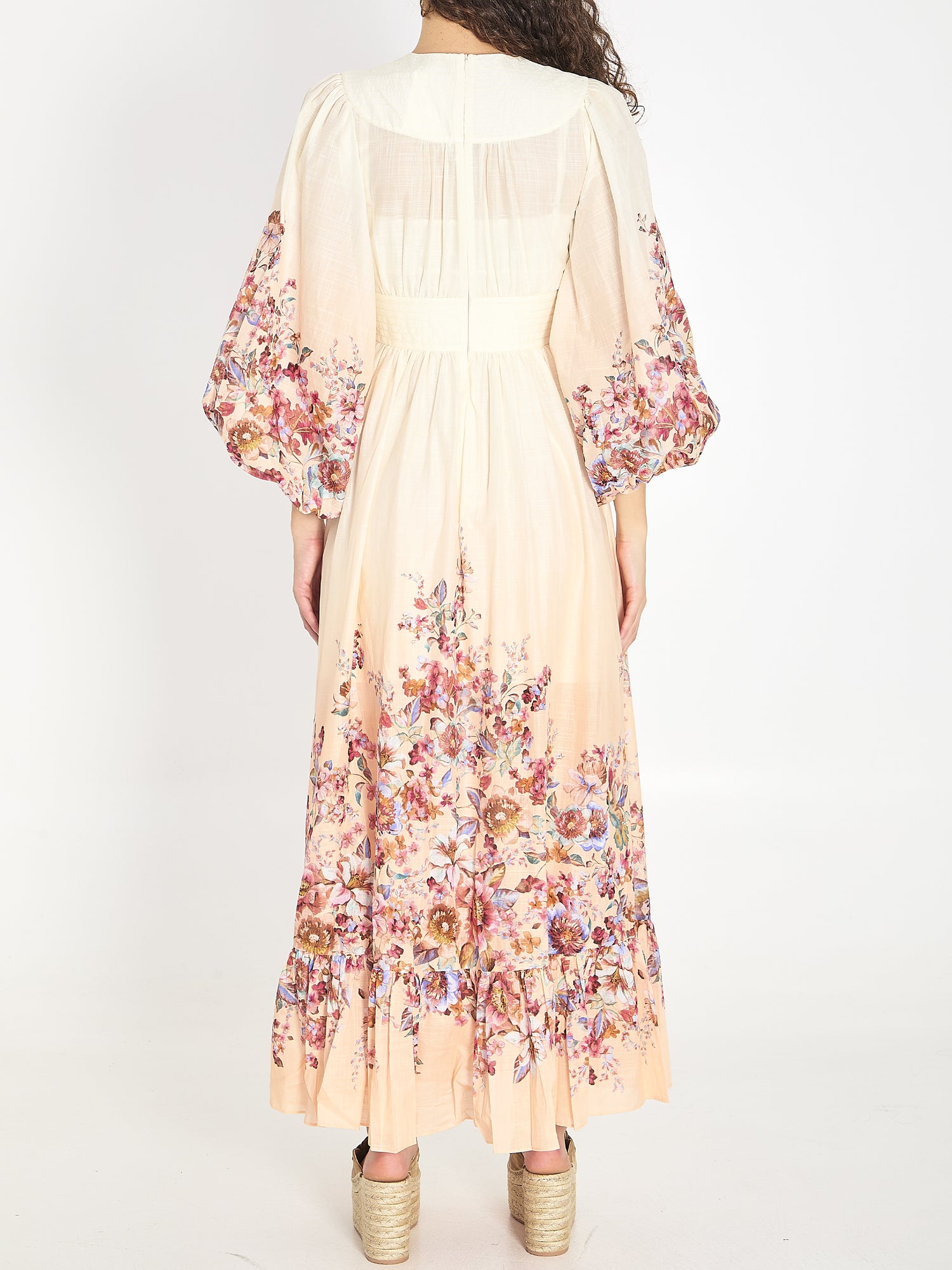 ZIMMERMANN 0 awaken plunge maxi dress
