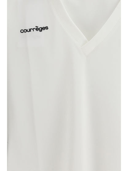 COURRÈGES M sports cropped polo