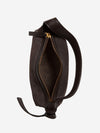 espresso knot shoulder bag
