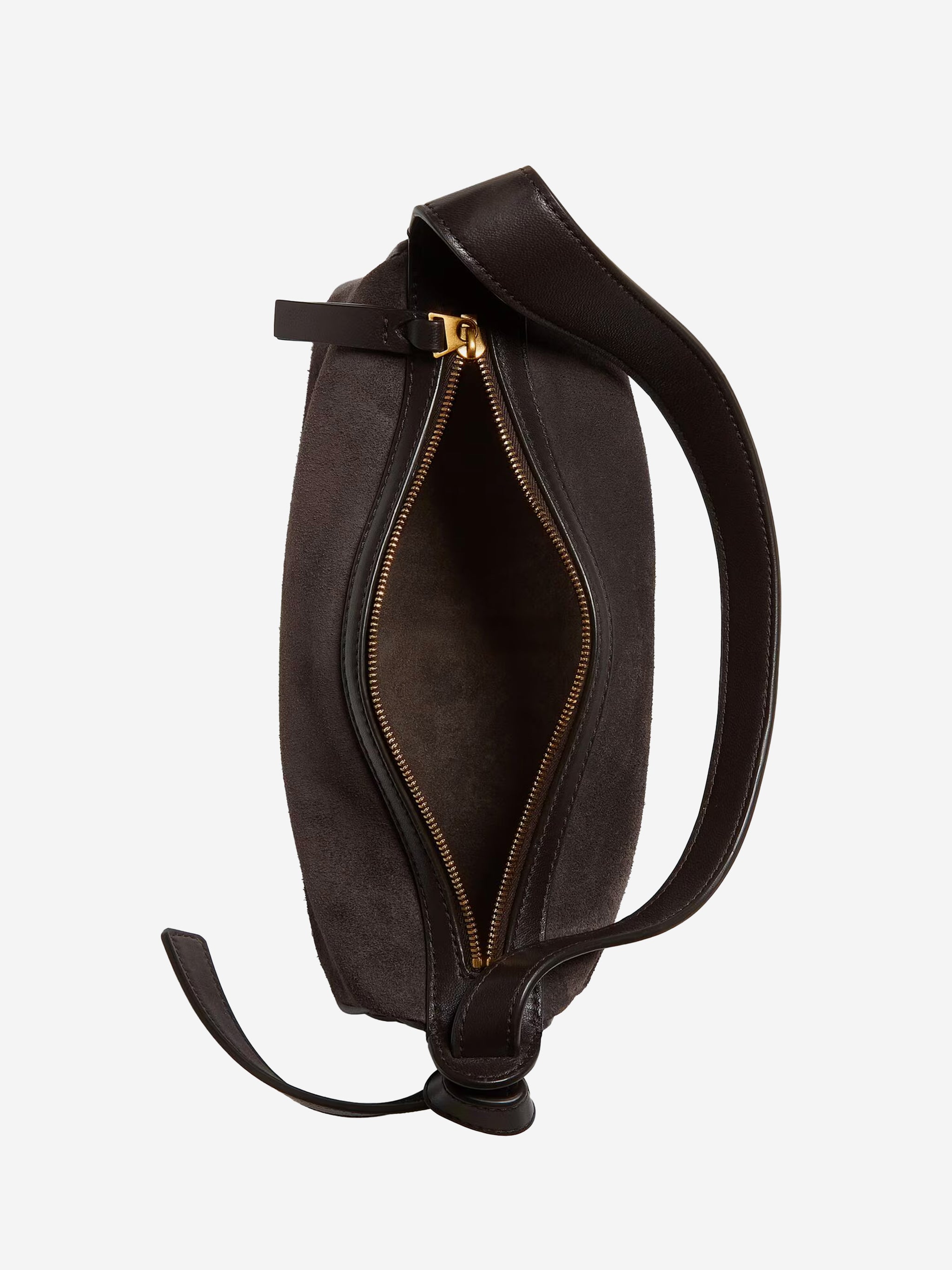 espresso knot shoulder bag