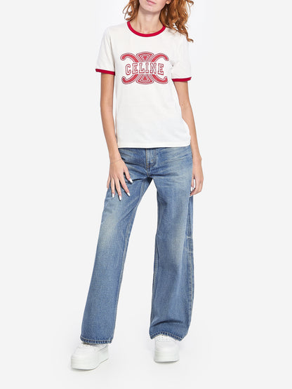 CELINE S triomphe 70s t-shirt