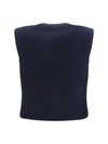 sleeveless cardigan