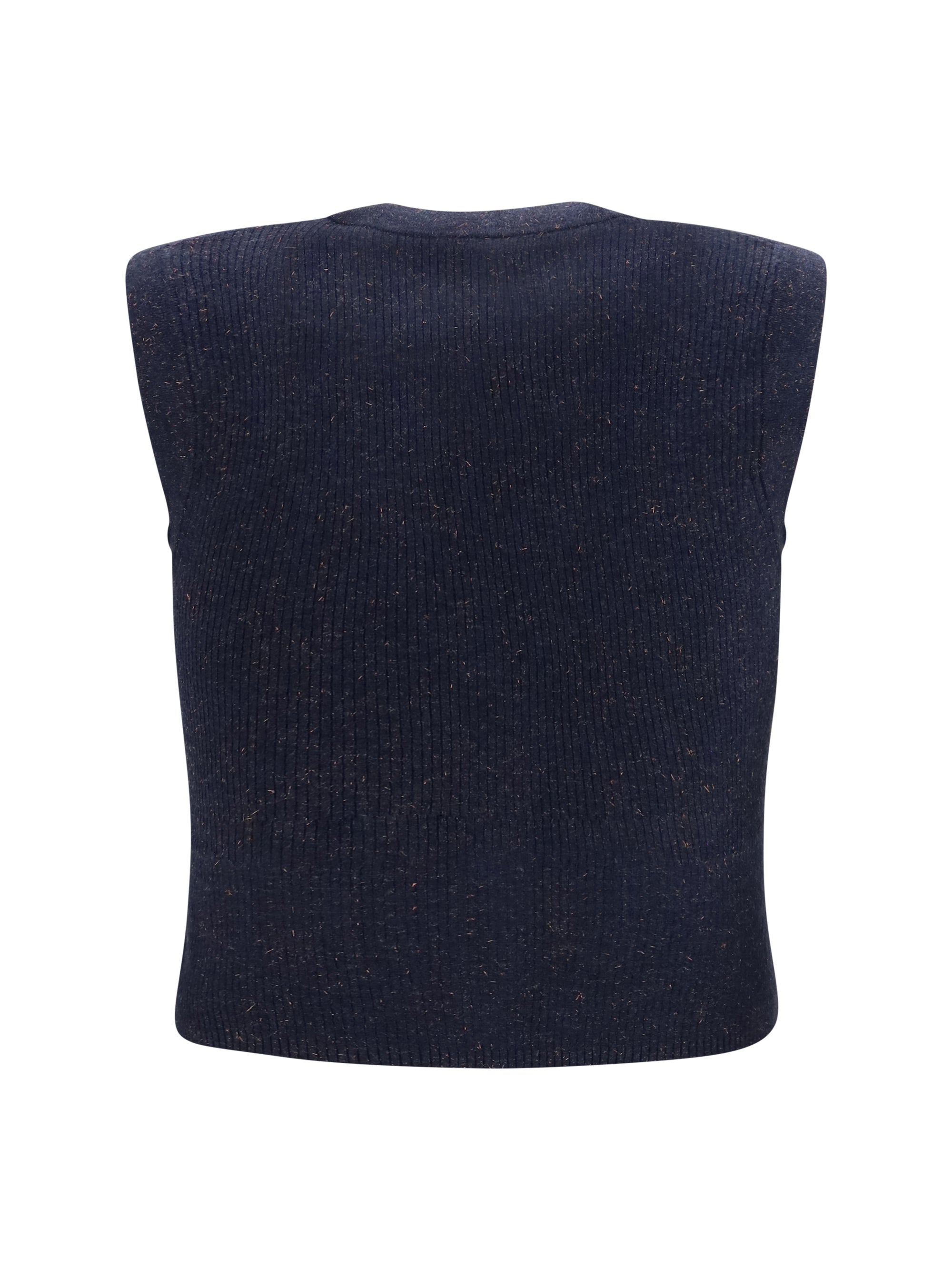 sleeveless cardigan