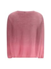 MIRROR IN THE SKY L fine cashmere v-neck sweater 