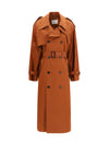 belted double-breasted coat