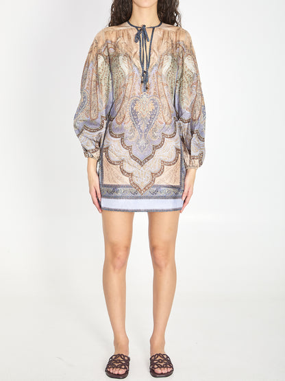 ZIMMERMANN 0 wanderlust tapestry mini dress