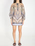 ZIMMERMANN 0 wanderlust tapestry mini dress