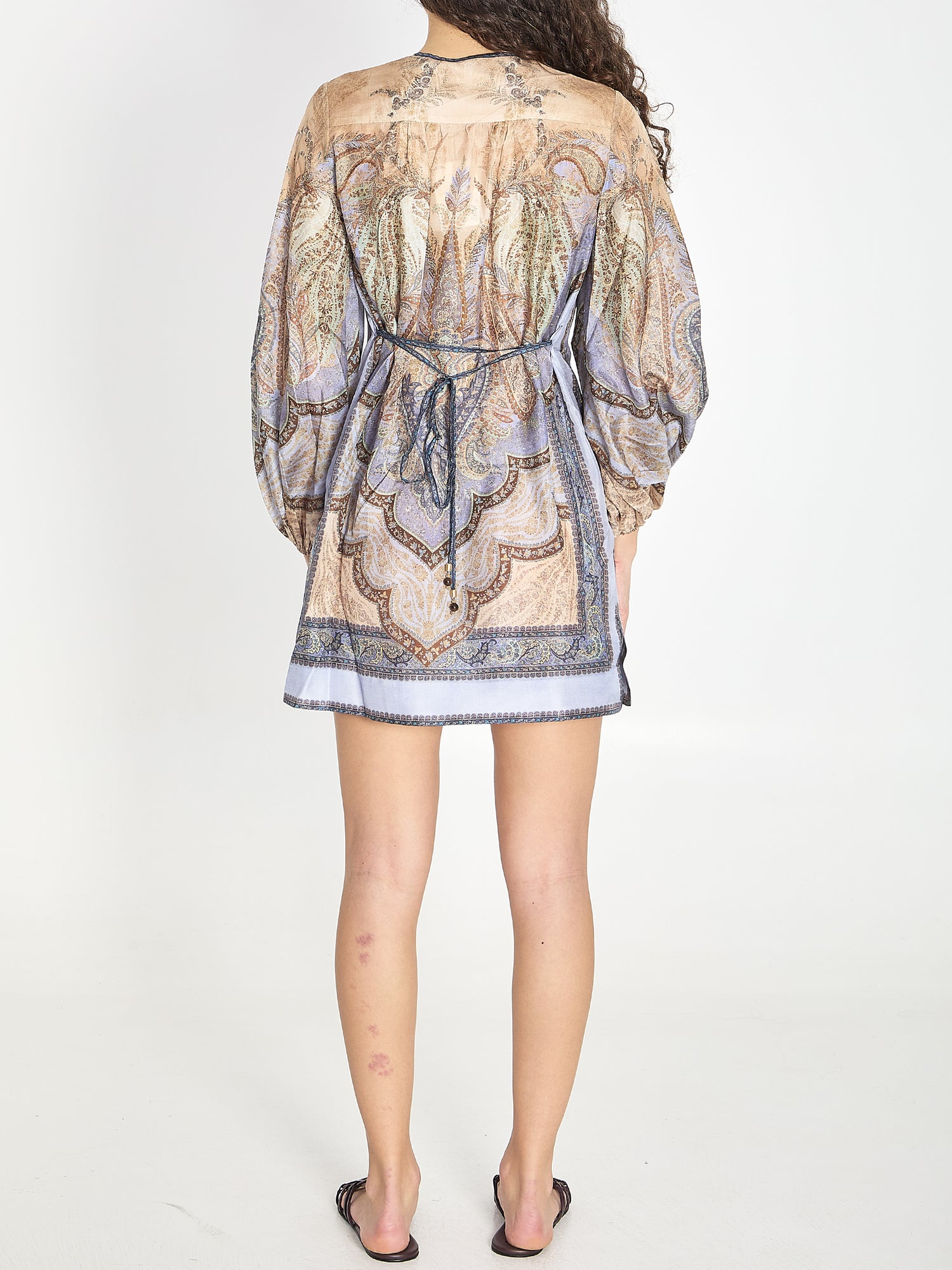 ZIMMERMANN 0 wanderlust tapestry mini dress