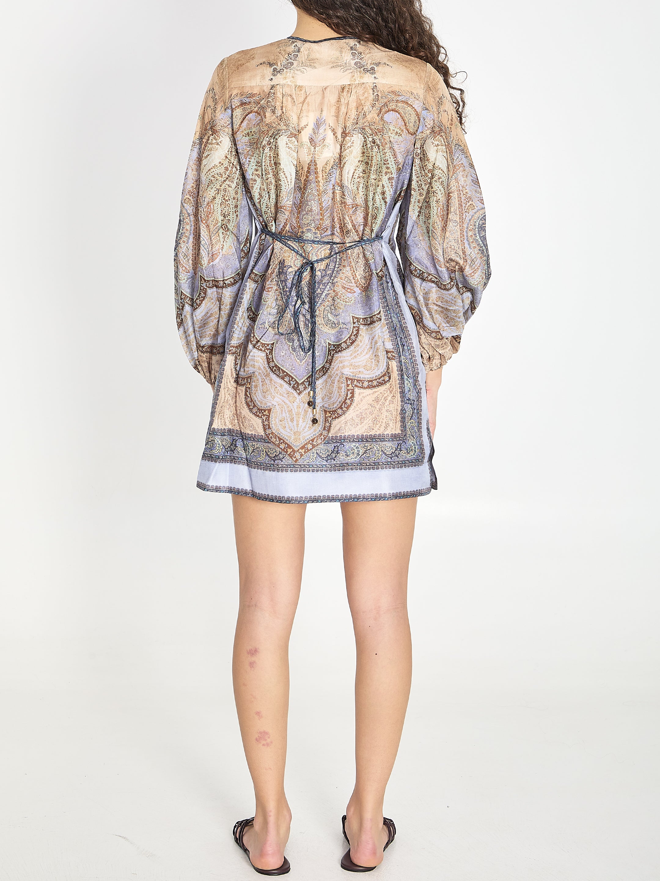 ZIMMERMANN 0 wanderlust tapestry mini dress