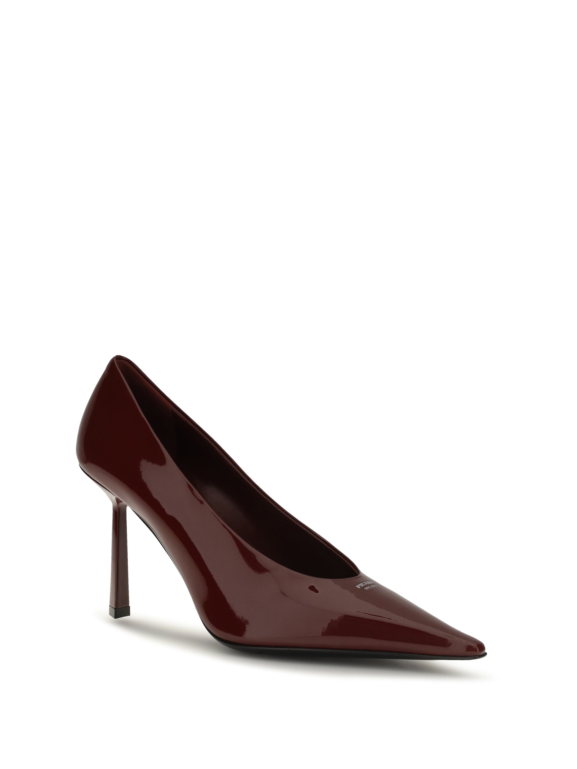 patent leather pumps