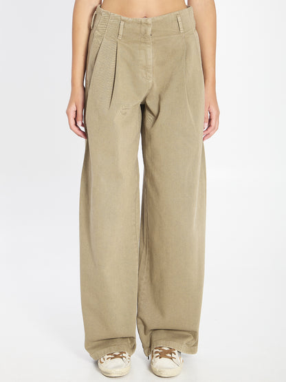 GOLDEN GOOSE 38 cotton pants