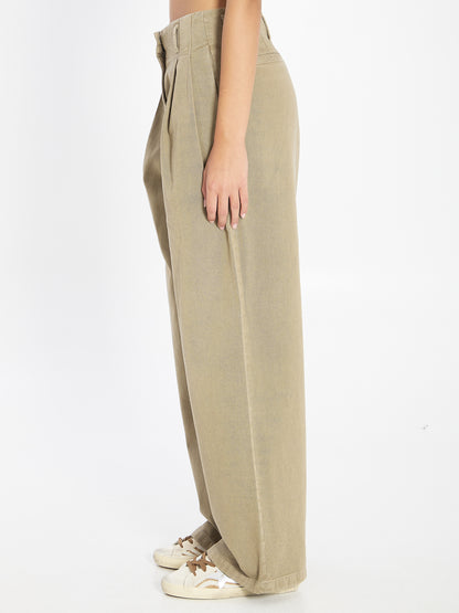 GOLDEN GOOSE 38 cotton pants