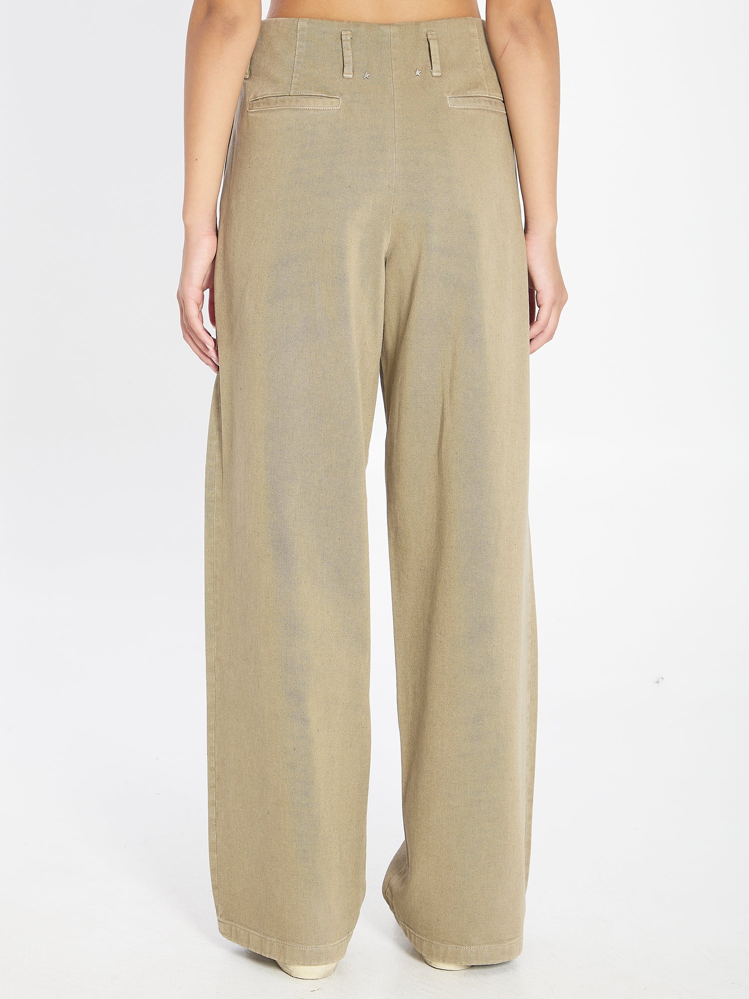 GOLDEN GOOSE 38 cotton pants