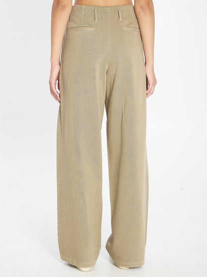 GOLDEN GOOSE 38 cotton pants