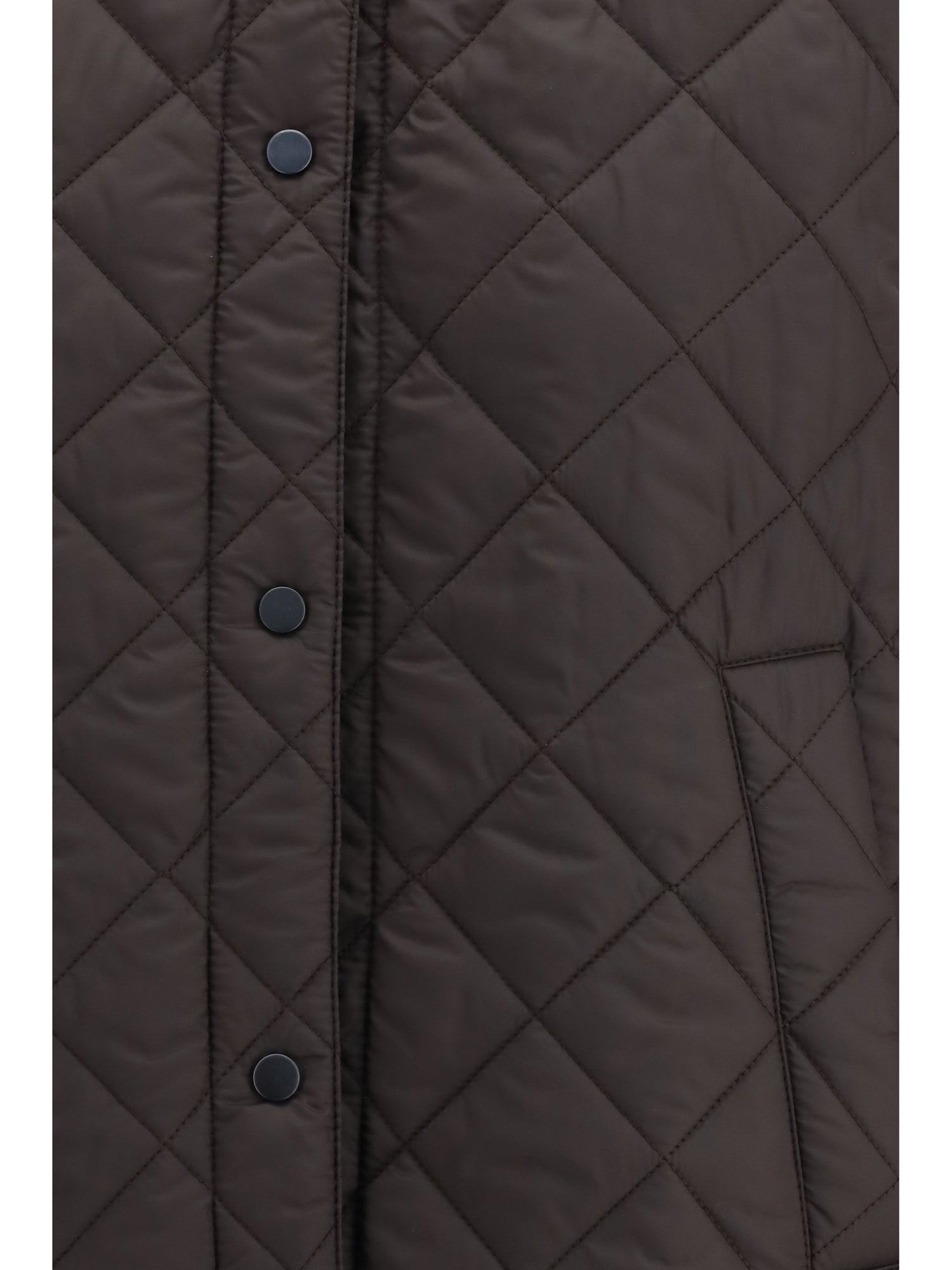 BRUNELLO CUCINELLI 40 hooded padded gilet