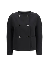 MAX MARA STUDIO 40 boxy cady jacket