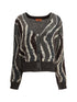 MISSONI 40 wave pattern boxy cardigan