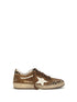 GOLDEN GOOSE 36 ballstar sneakers with leopard-print pony insert