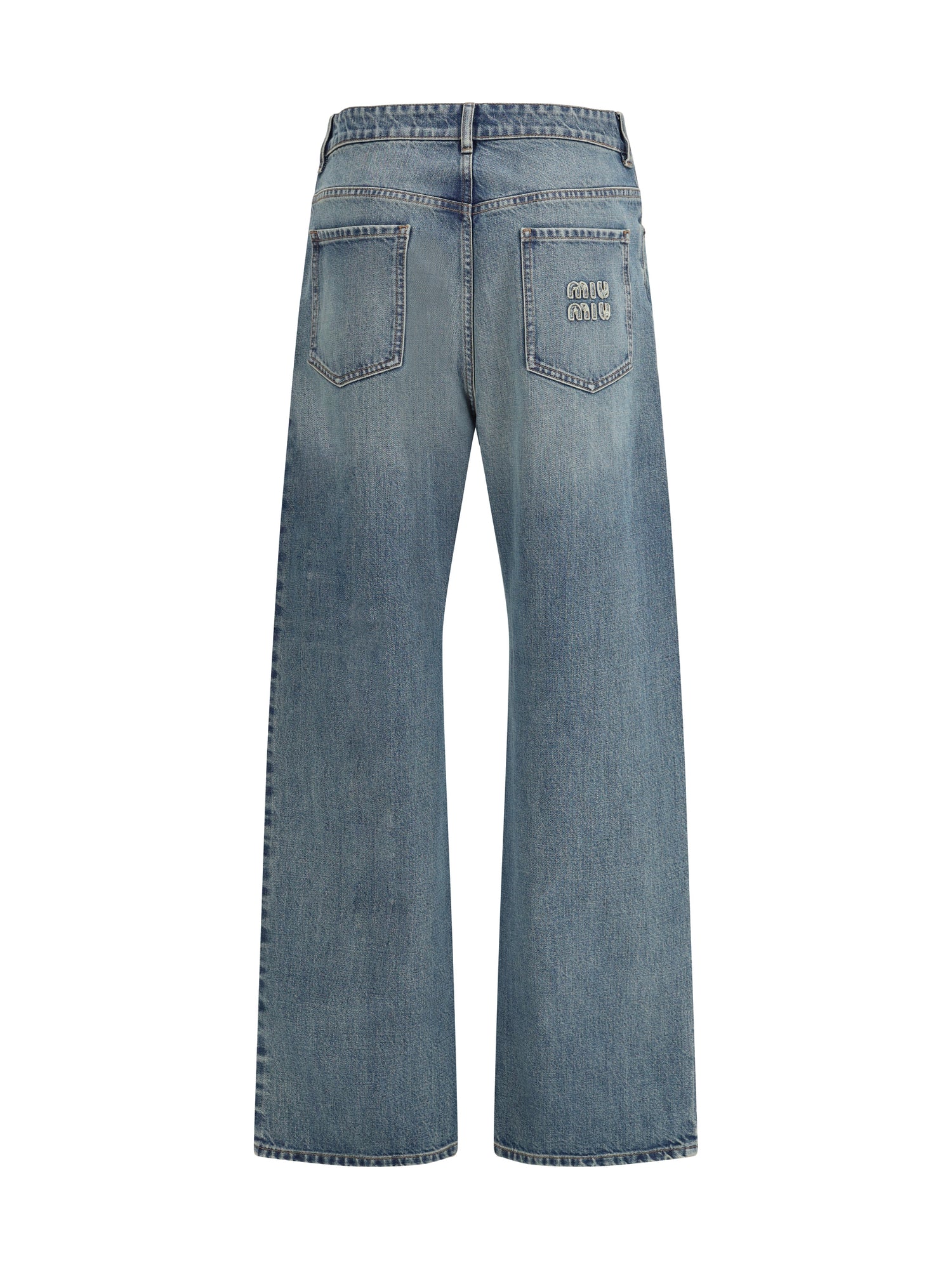 MIU MIU 27 regular-fit denim jeans