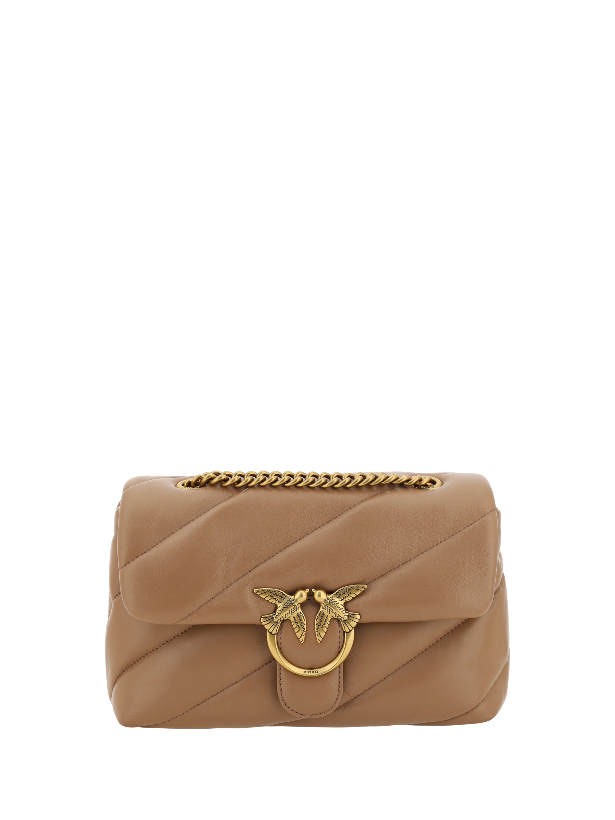 love classic leather shoulder bag