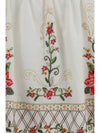floral embroidered top