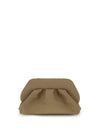bios suede clutch bag