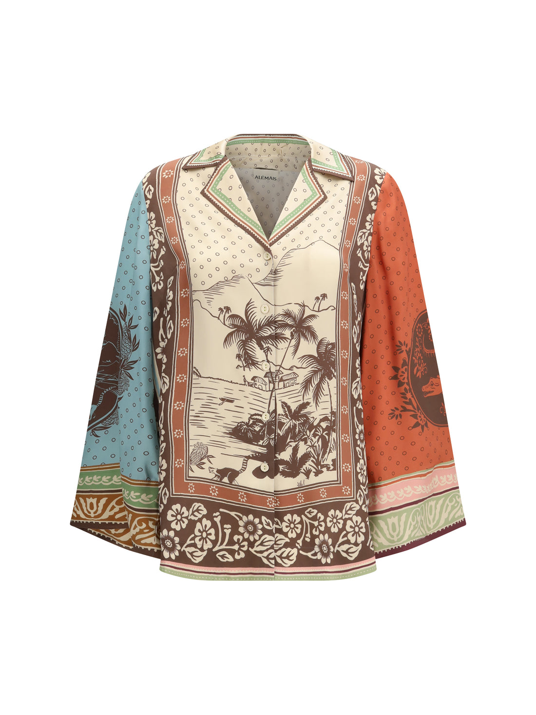 ALEMAIS 6 alberta silk shirt