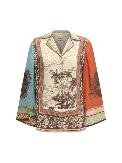 ALEMAIS 6 alberta silk shirt