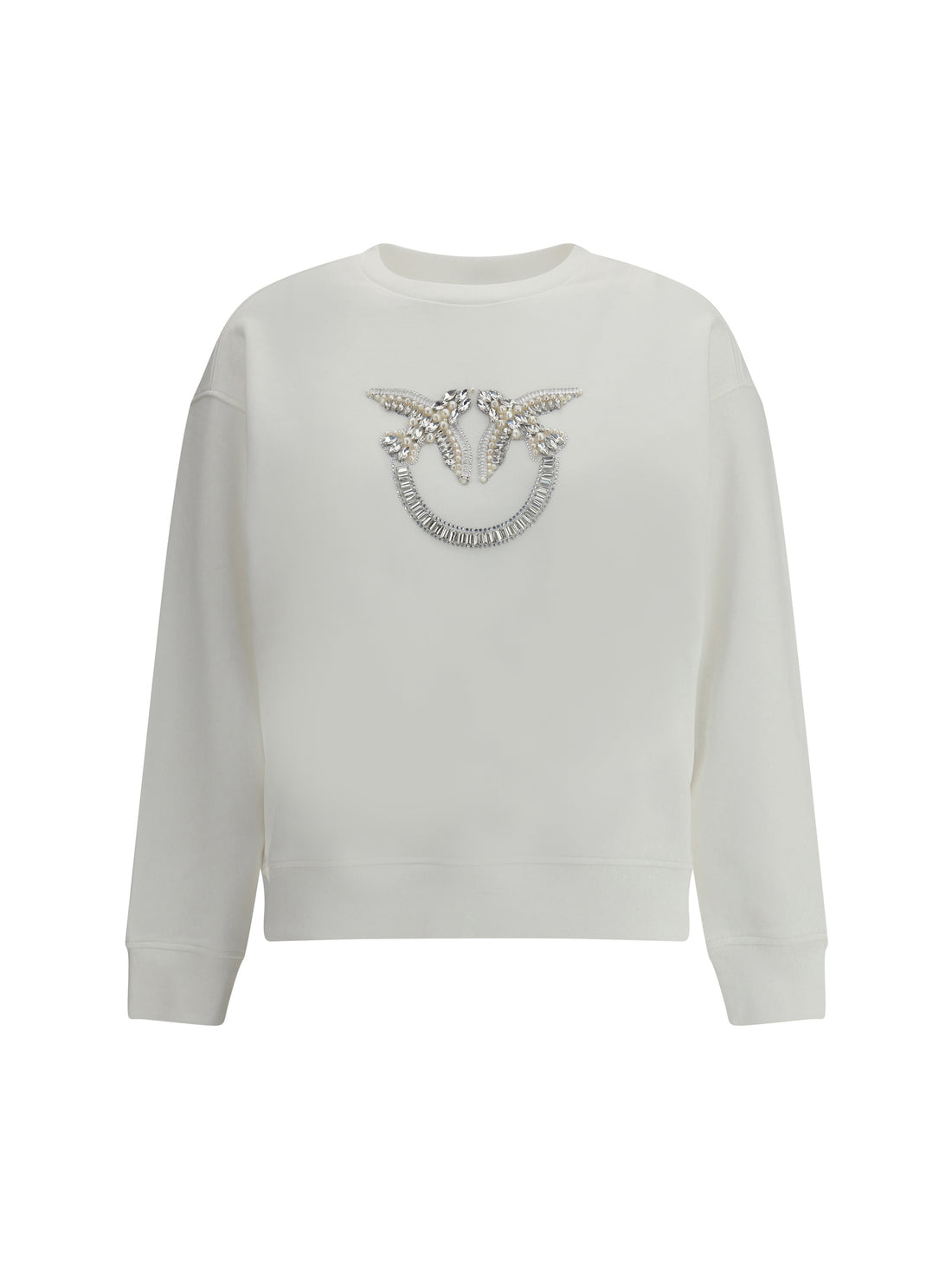 PINKO L embroidered logo sweatshirt 
