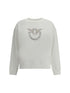 PINKO L embroidered logo sweatshirt 