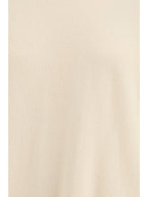 ALLUDE XS crew-neck sweater with three-quarter sleeves