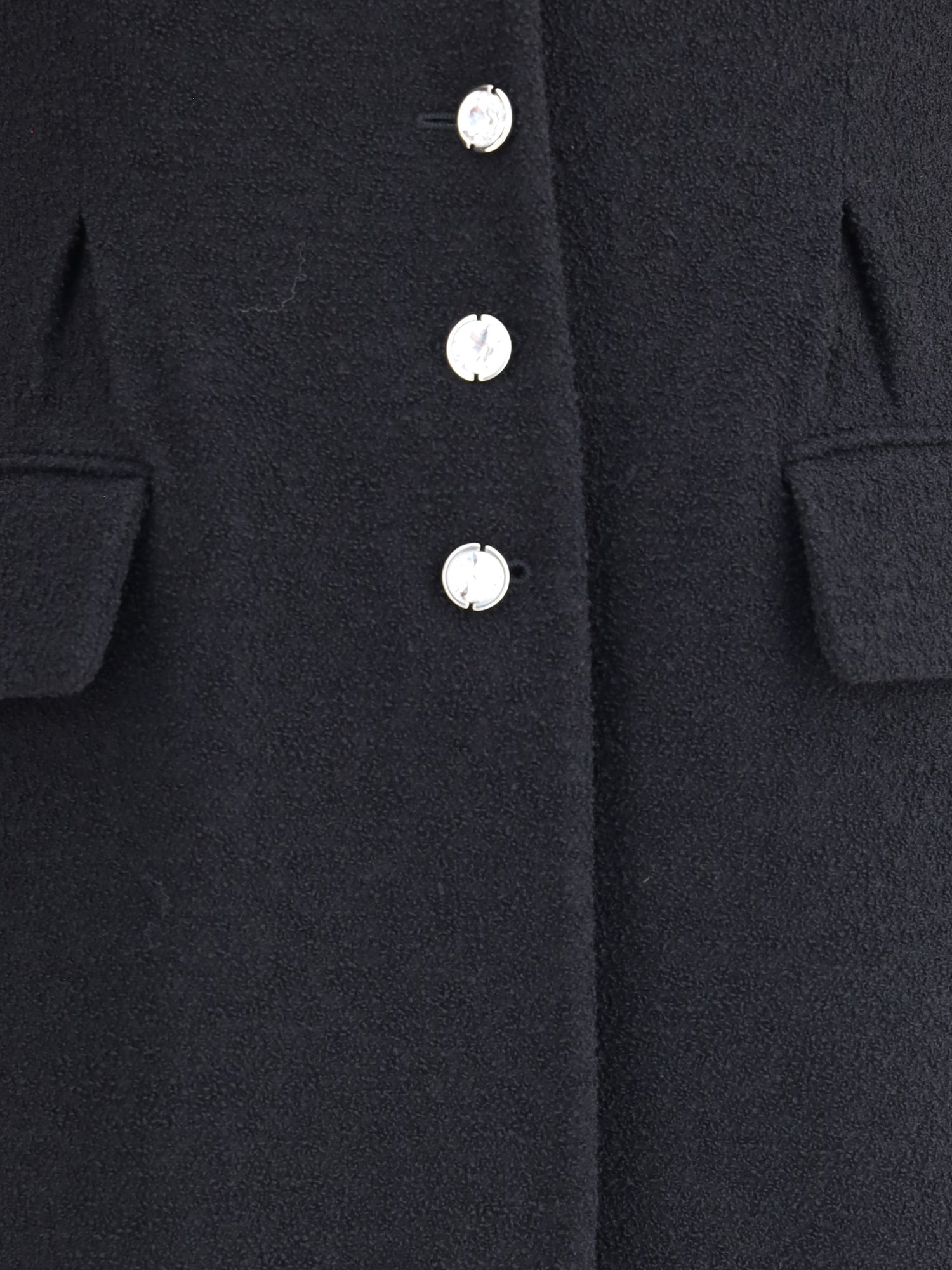 ALESSANDRA RICH 40 tweed long coat