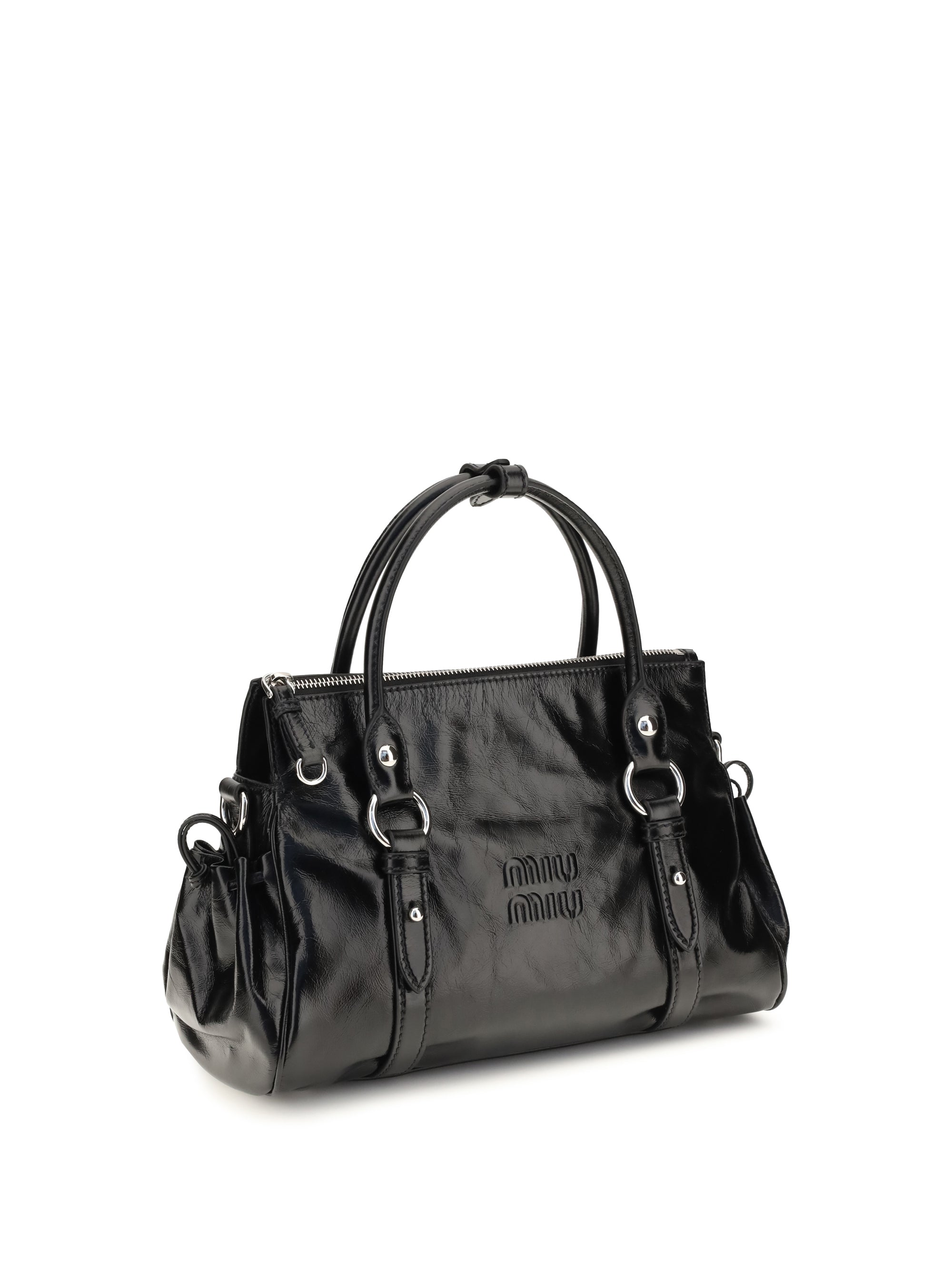 leather handbag