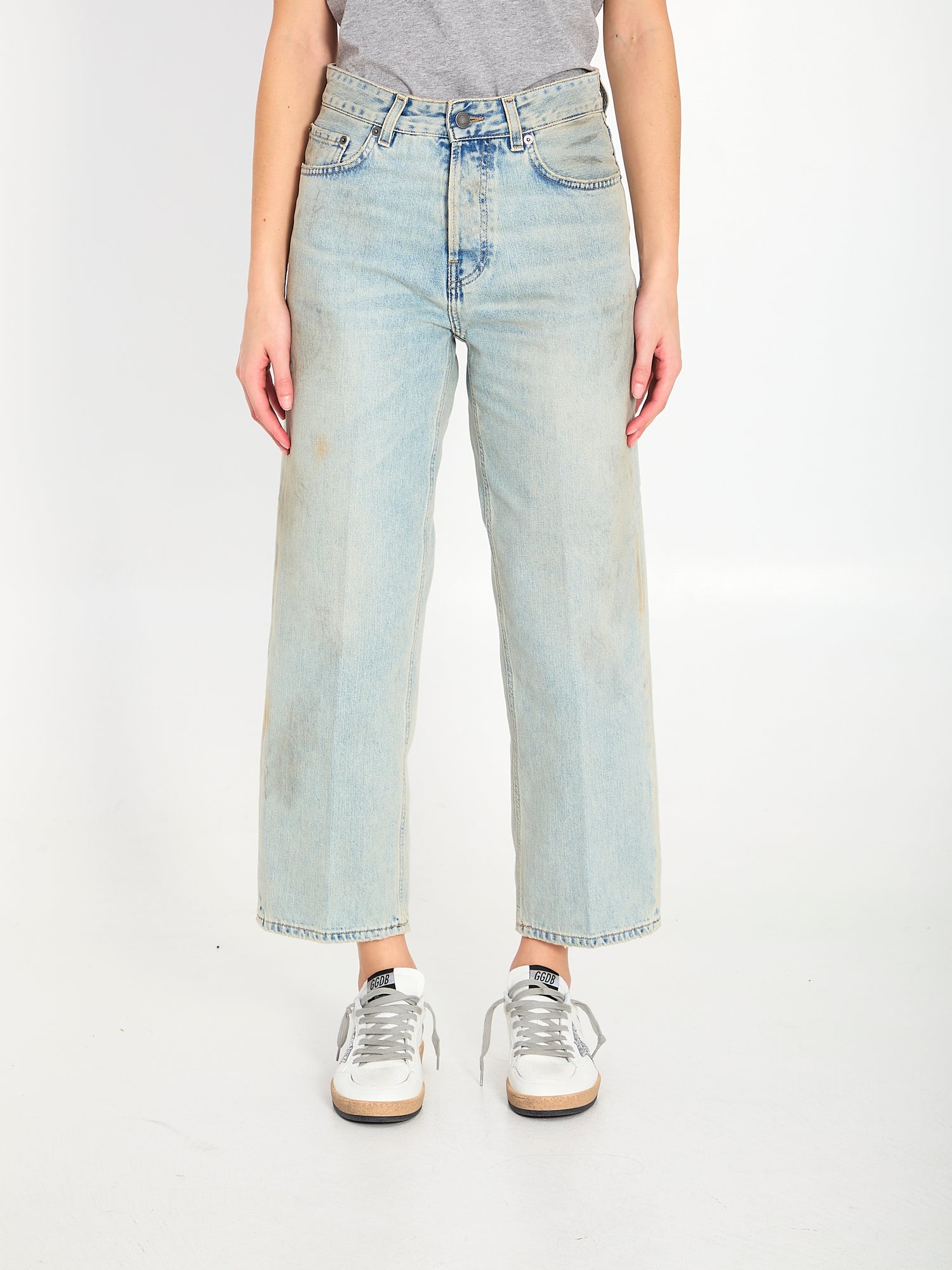 HAIKURE 24 betty soft stained sky denim pants 