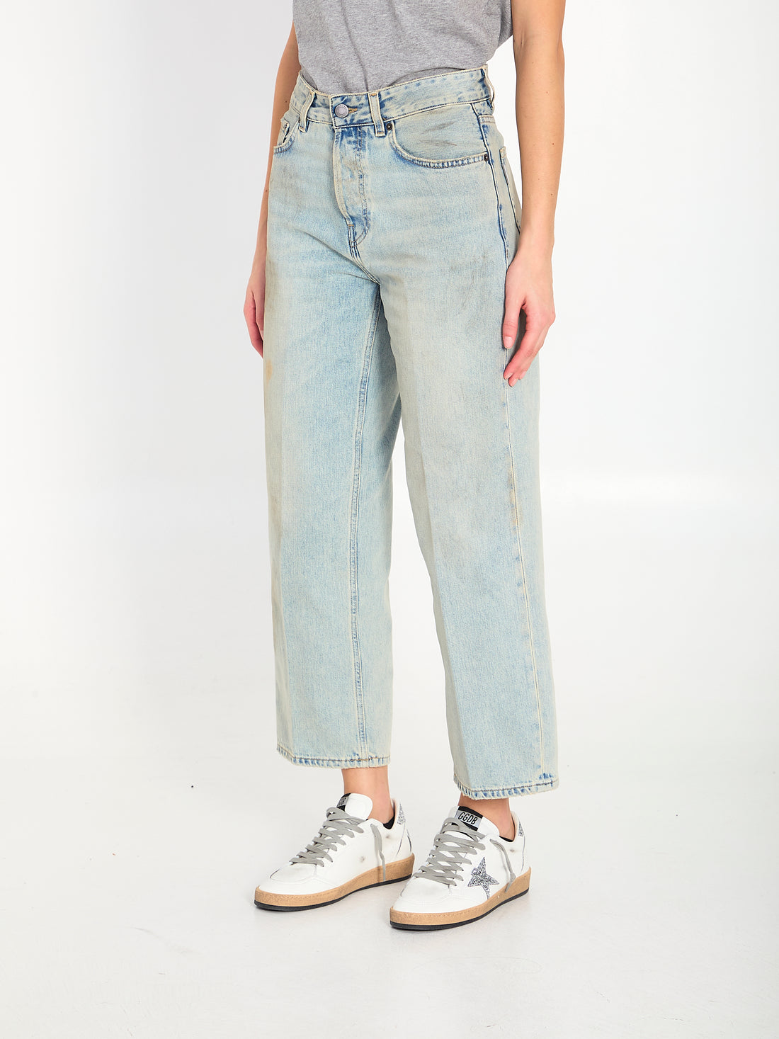 HAIKURE 24 betty soft stained sky denim pants 