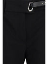rum cigarette pants with belt