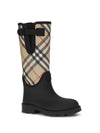 marsh stamp rubber high boots