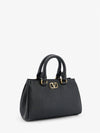 vlogo signature mini bag in grainy calfskin