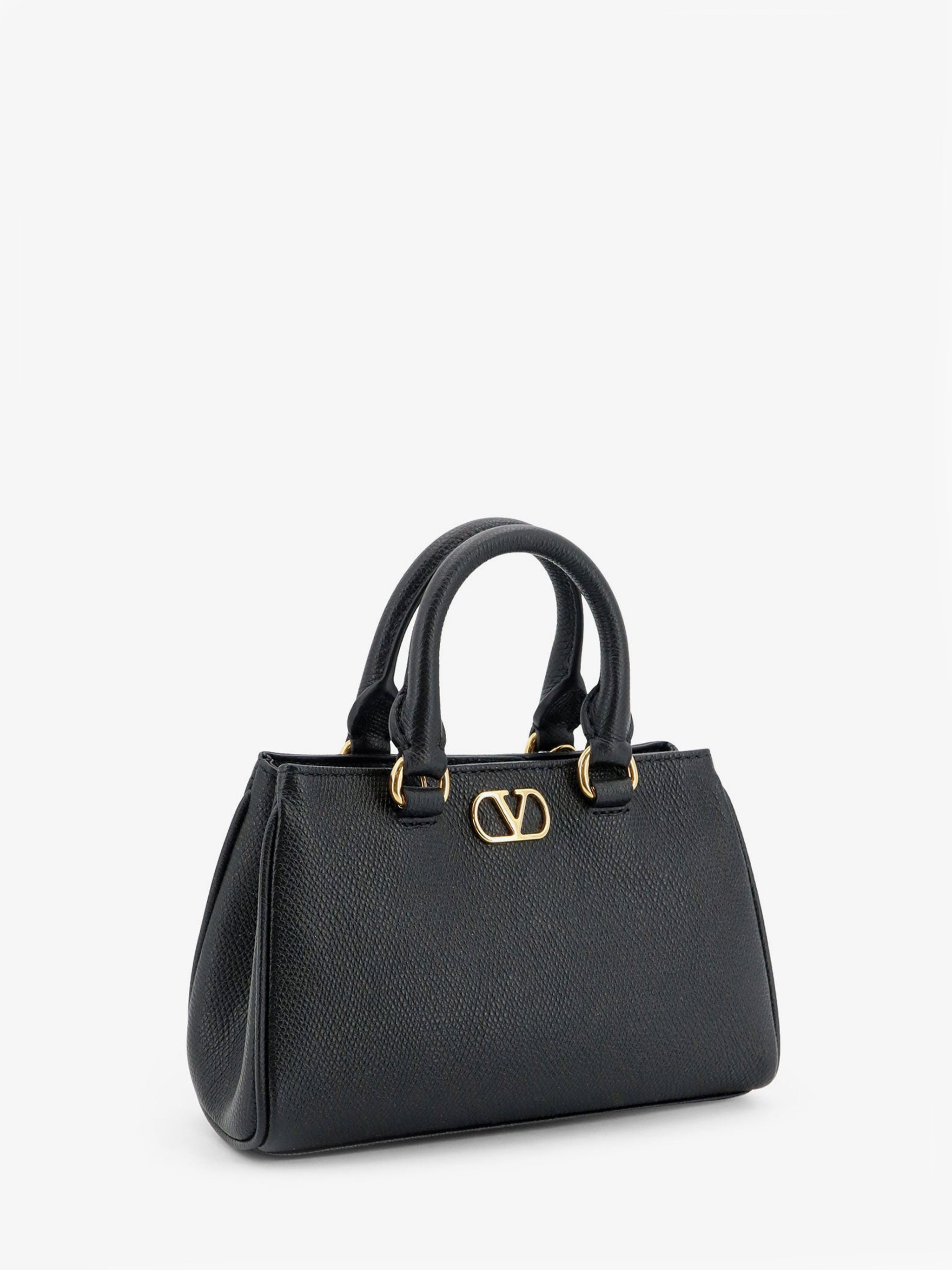 vlogo signature mini bag in grainy calfskin