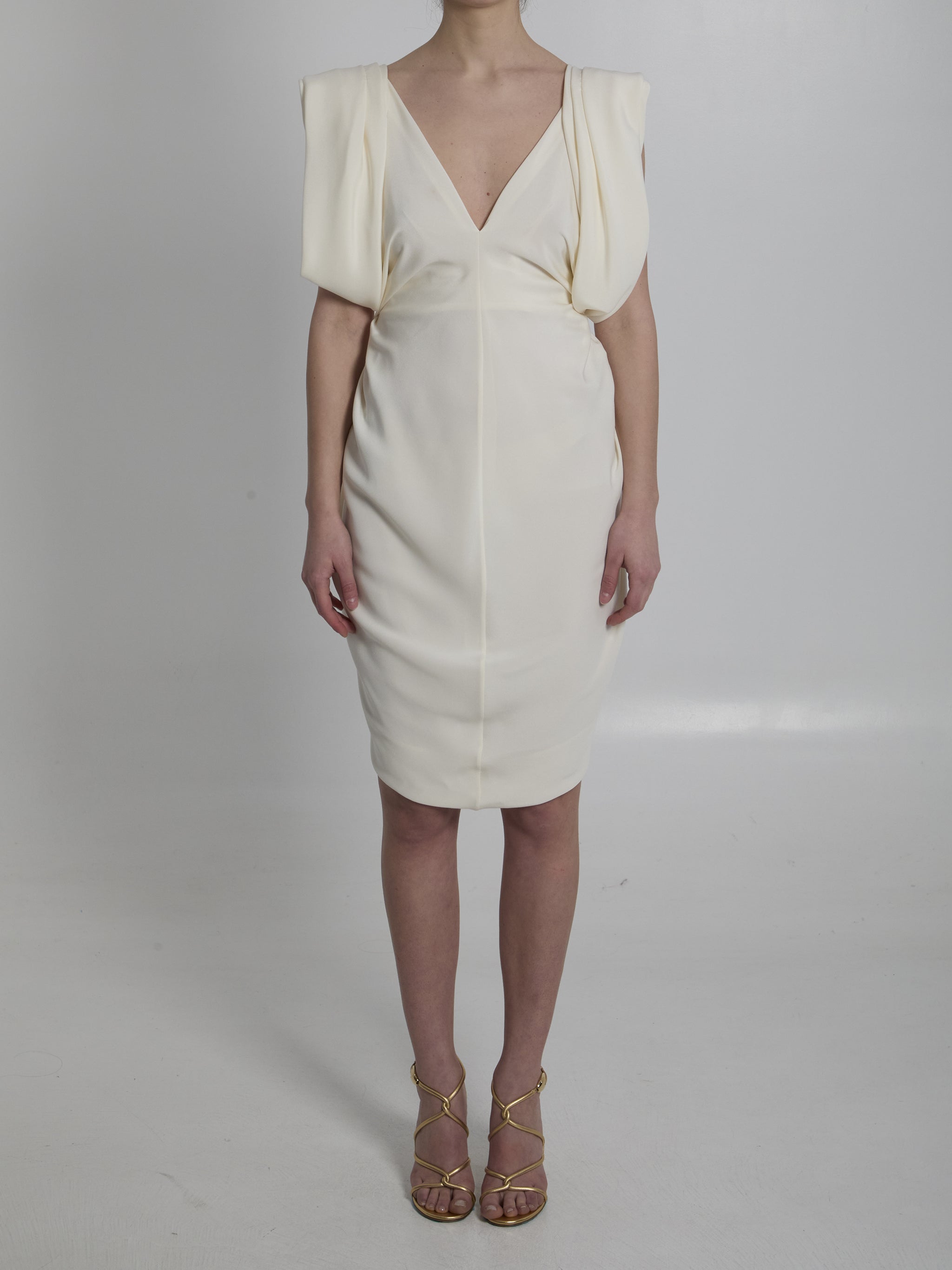 crepe marocaine cocktail dress