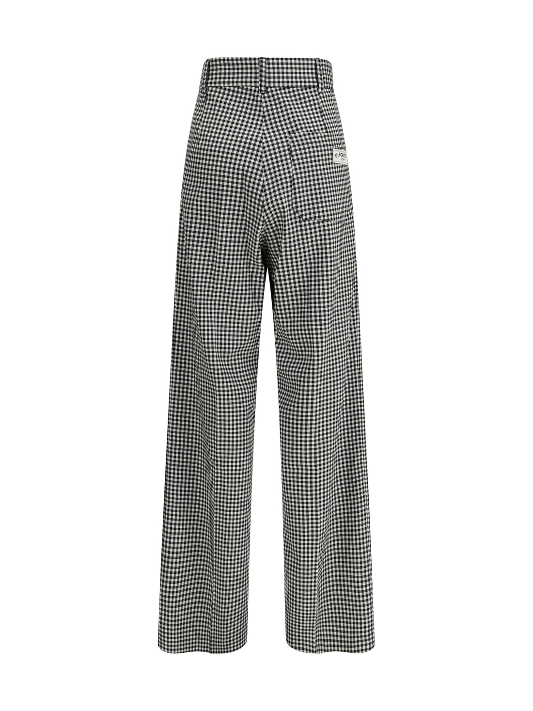 FIORUCCI S gingham trousers