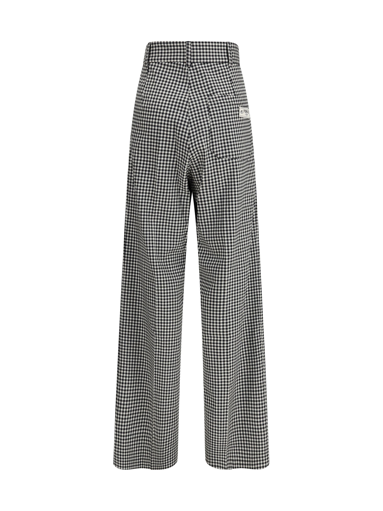 FIORUCCI S gingham trousers