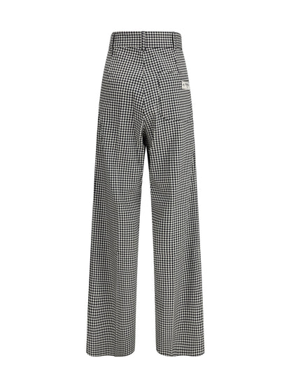 FIORUCCI S gingham trousers