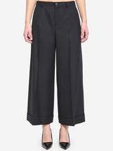 CELINE 36 dock pants in wool gabardine