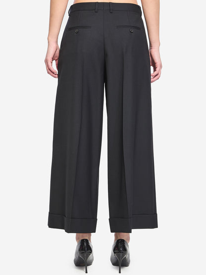 CELINE 36 dock pants in wool gabardine