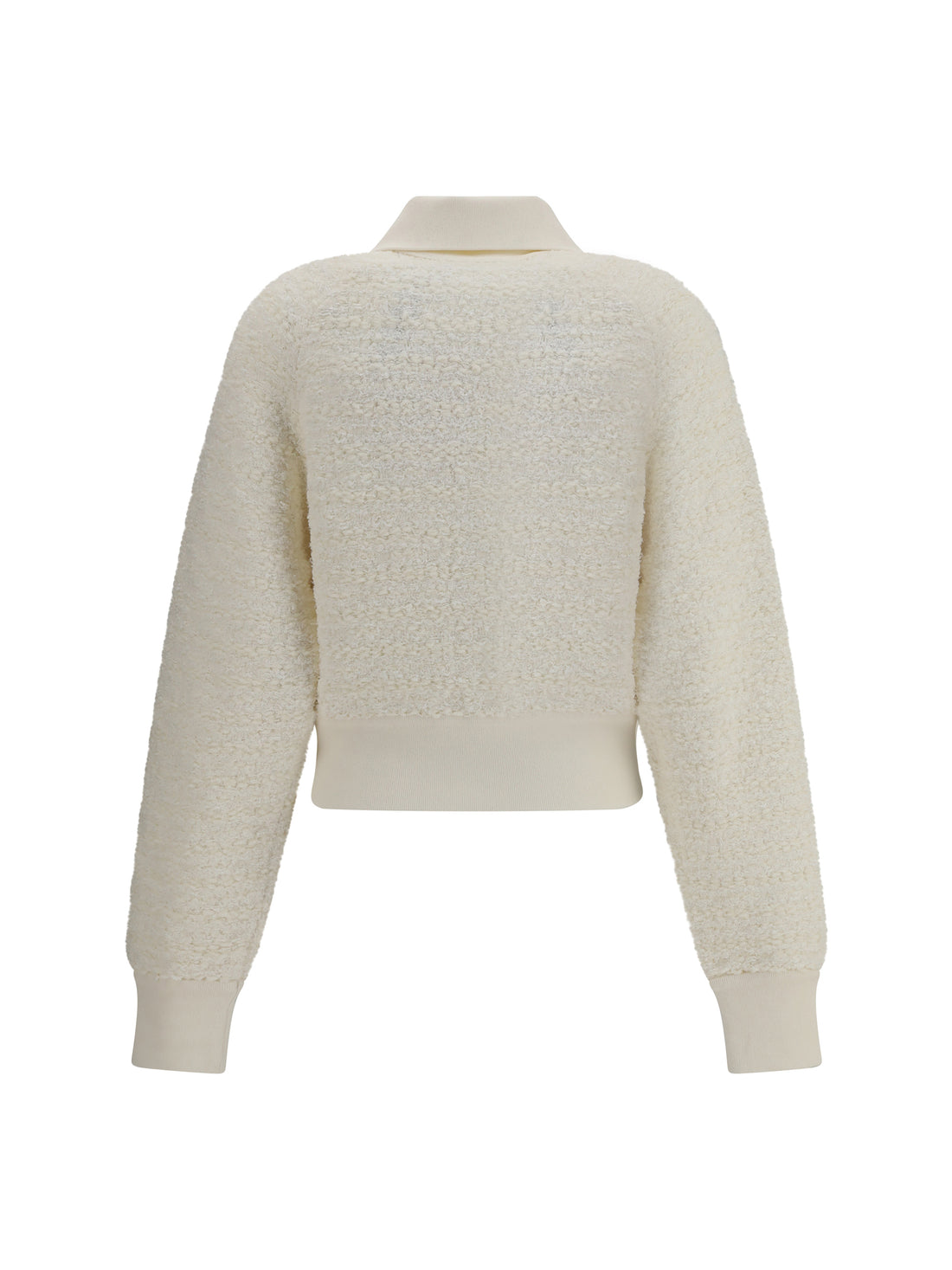 BALMAIN 36 tweed bomber jacket 