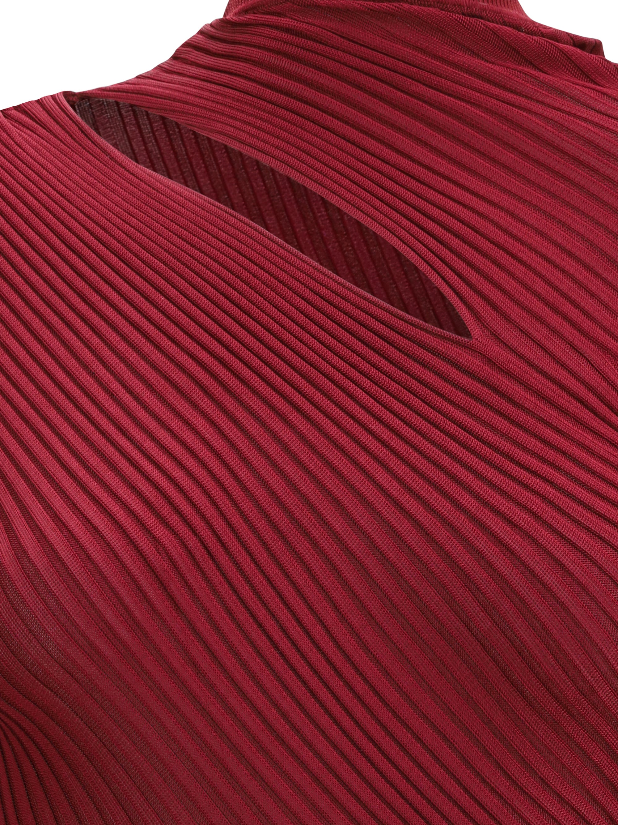 SELF-PORTRAIT M ribbed midi dress