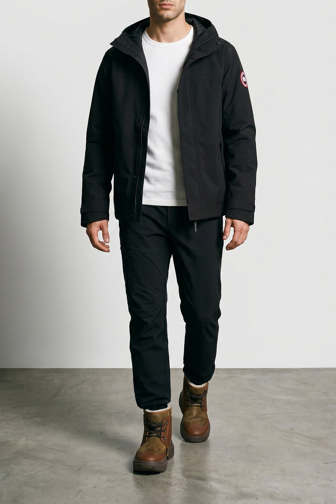 CANADA GOOSE L rupert waterproof three-layer flexible fabric rain jacket