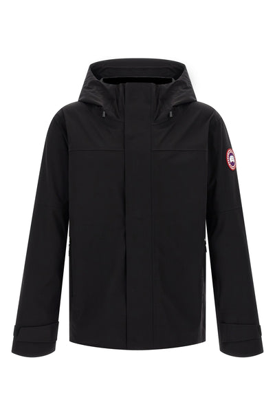rupert waterproof three-layer flexible fabric rain jacket