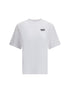 MAISON KITSUNÉ L contrast logo t-shirt